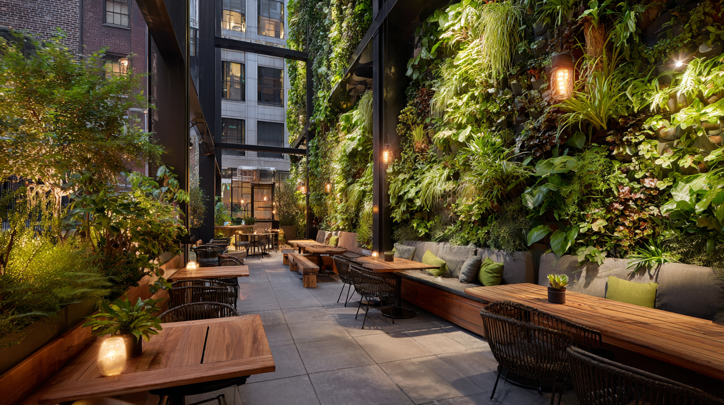 kaira2167_Urban_restaurant_patio_with_vertical_gardens_and_mode_de0dda8a-464e-4b3d-b618-60568b7d2e88