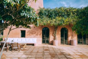 Jardín como habitación exterior